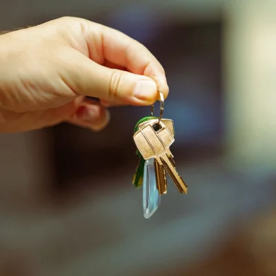 État des lieux d'un appartement propre avant remise des clés